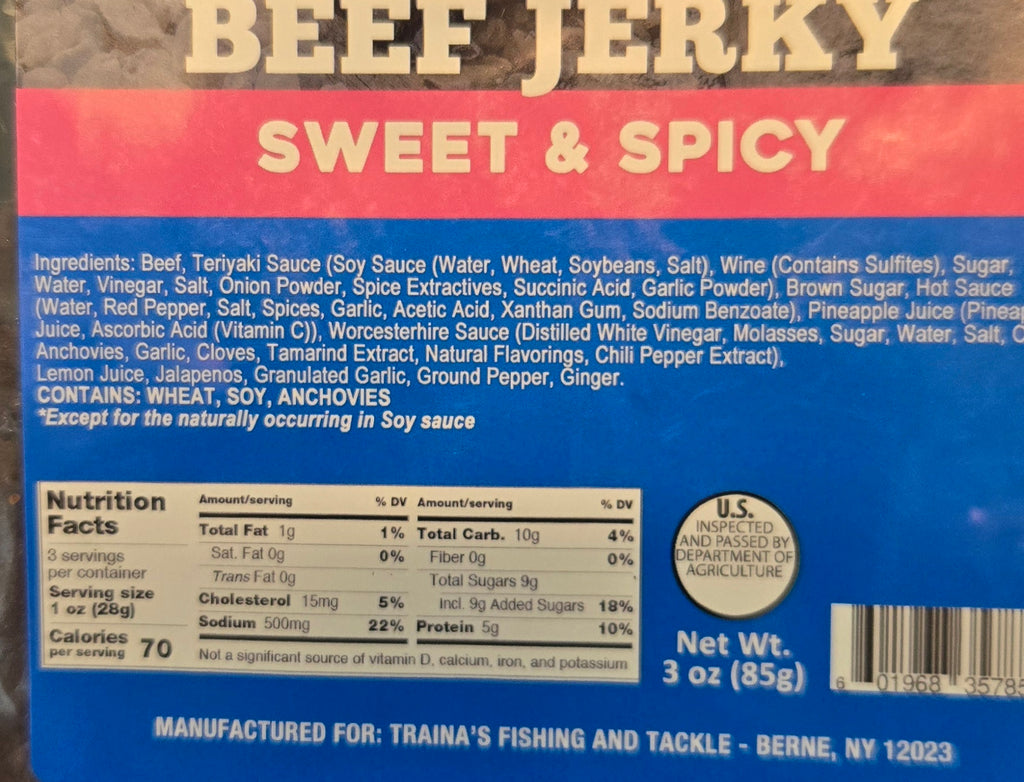Sweet and Spicy Flavor 1 oz or 3 oz