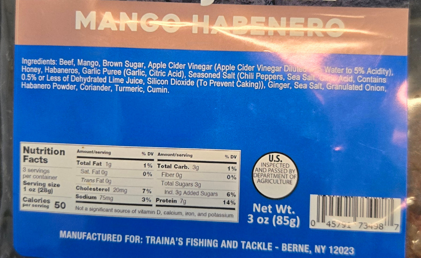 Mango Habenero 3 oz