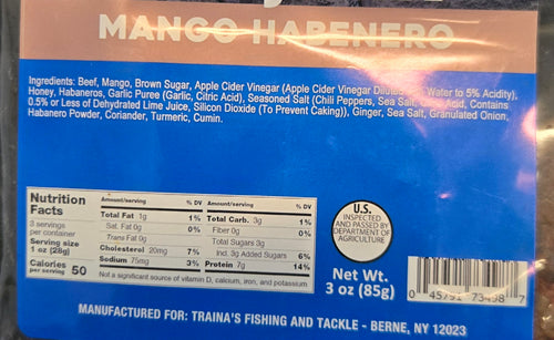 Mango Habenero 3 oz